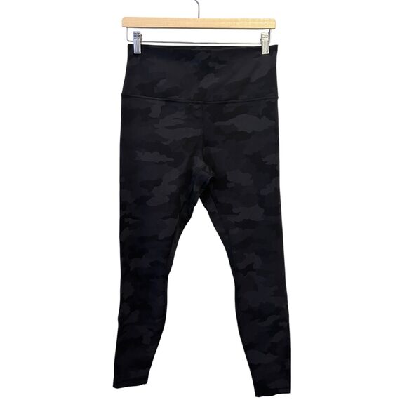 Lululemon Align Pant 28" Size 12 Heritage 365 BLACK Camo Deep Coal Multi NWT - Picture 6 of 12